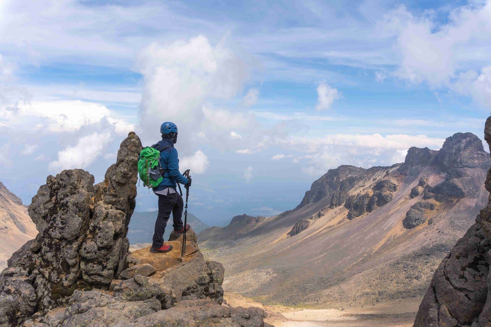 Blick auf das Kilimandscharo-Massiv mit dem Kibo-Gipfel