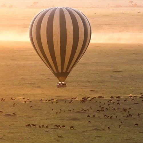 Serengeti Sonnenuntergang für Paare
