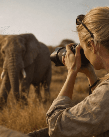 Tansania Tierwelt – Safari-Jeep in der Savanne