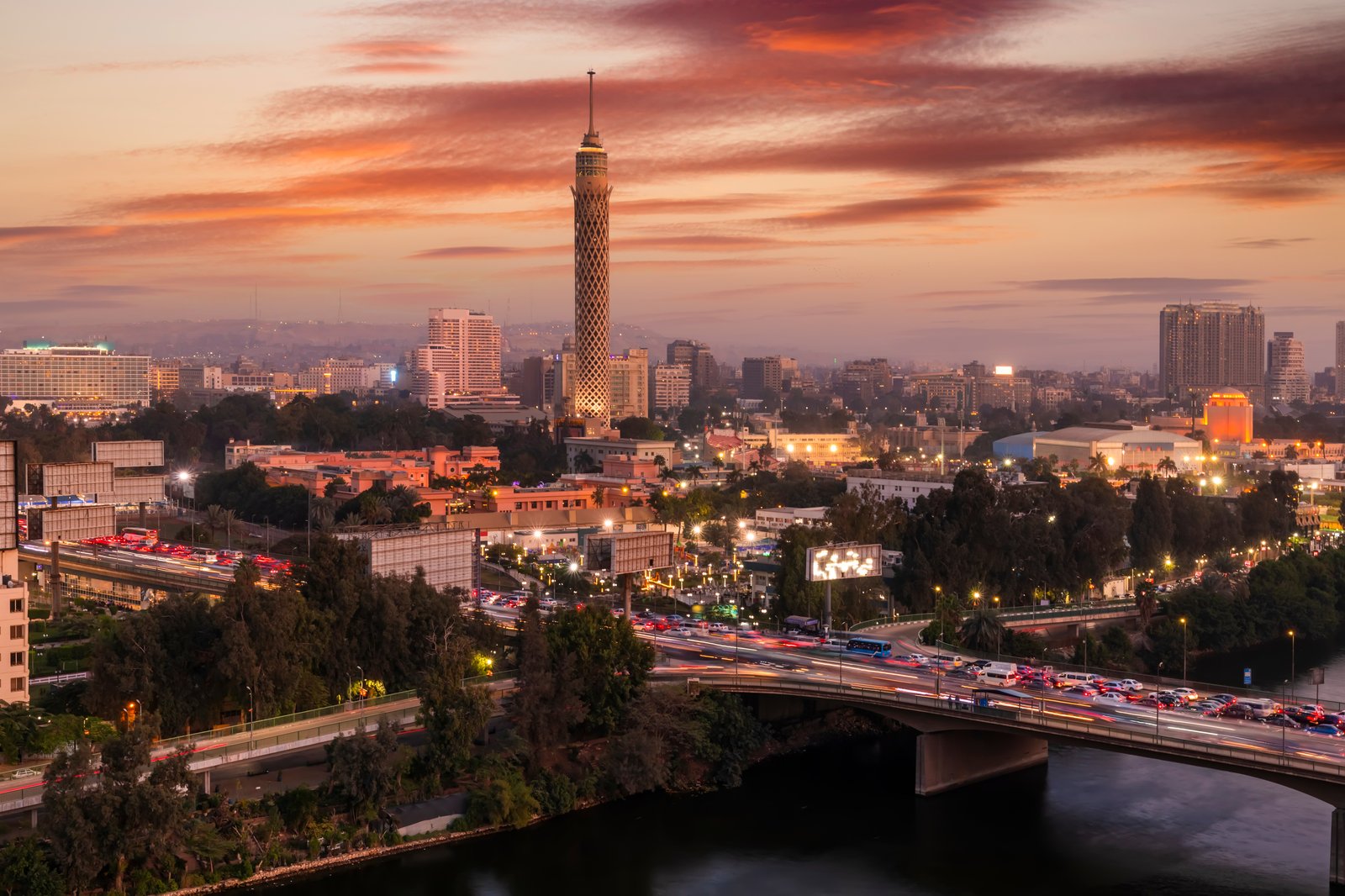 Ankunft in Kairo