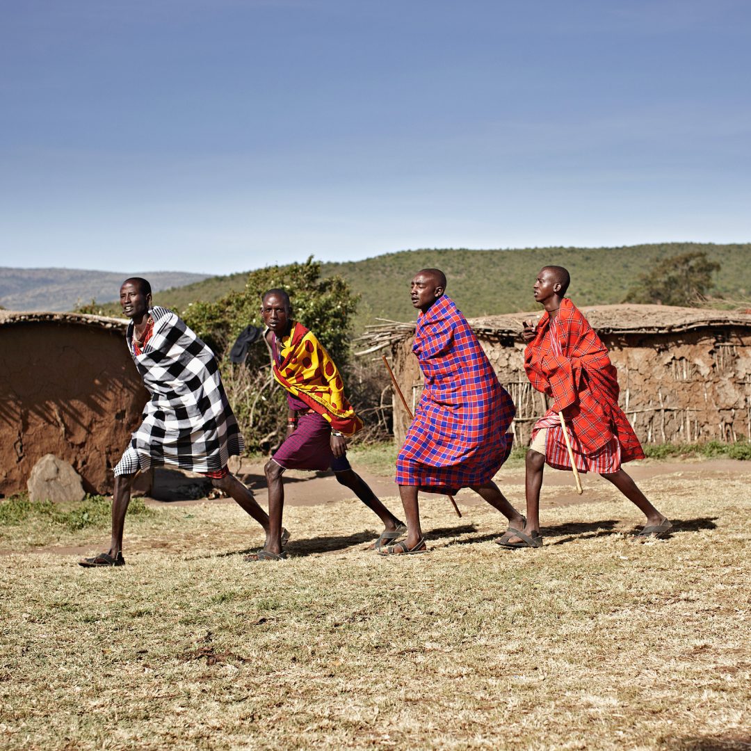 Massai-Besuch & Serengeti