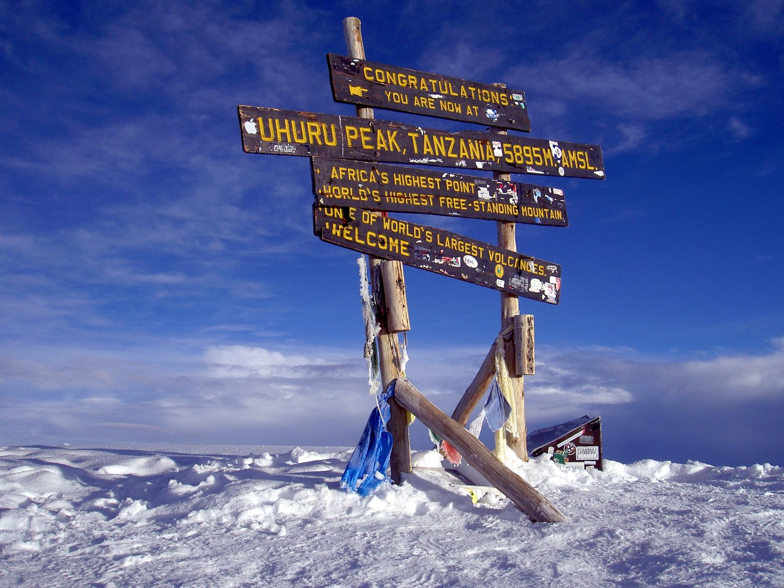 School Hut → Uhuru Peak (5.895m) → Horombo Camp