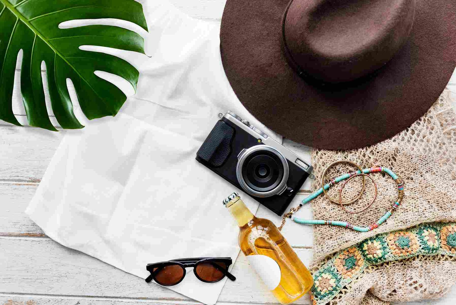 Reiseutensilien für Sansibar