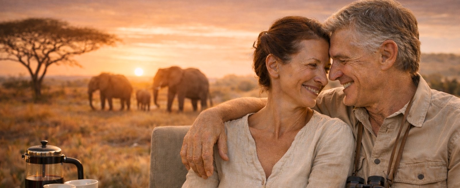 Romantische Safari für Paare - Intime Momente ohne Eile und Ablenkung