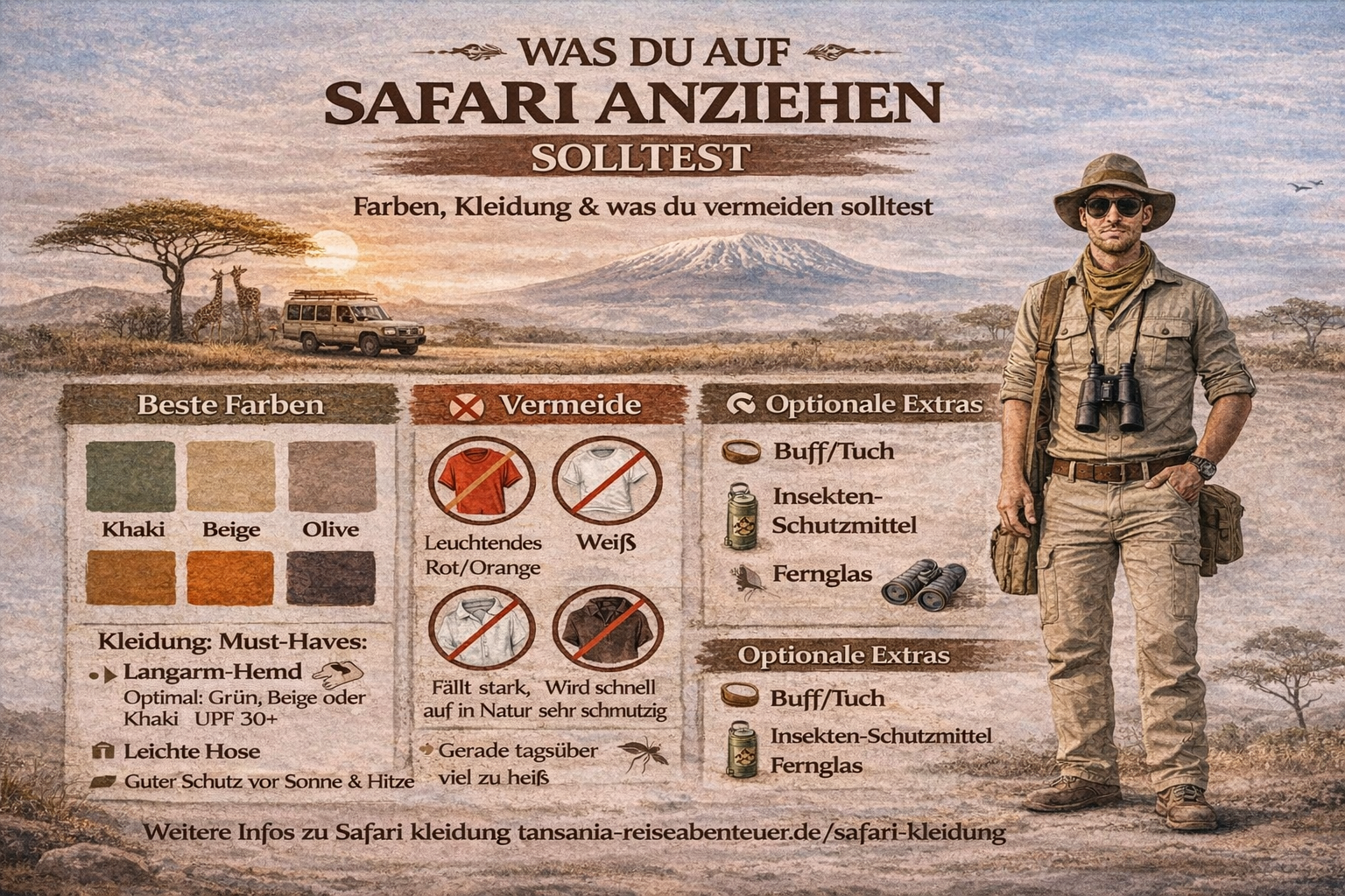 Safari Clothing Guide Desktop
